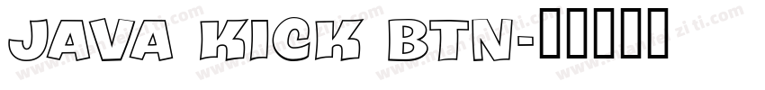 Java Kick BTN字体转换